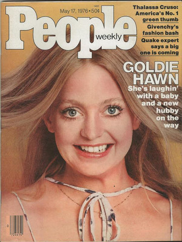 People Weekly Magazine May 17 1976 Goldie Hawn