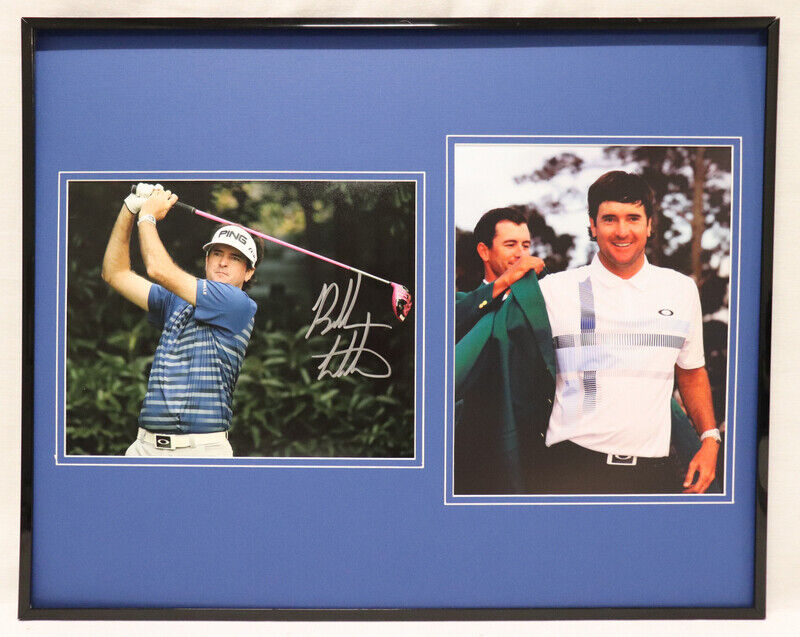 Bubba Watson Signed Framed 16x20 Photo Display Masters Augusta 2012