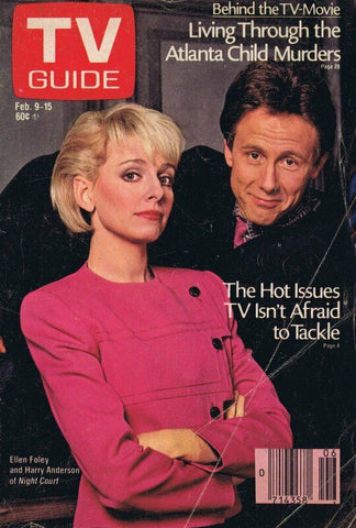 ORIGINAL Vintage Feb 9 1985 TV Guide Magazine No Label Night Court 