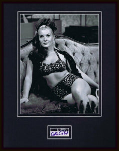 Corrine Calvet Signed Framed 11x14 Photo Display JSA