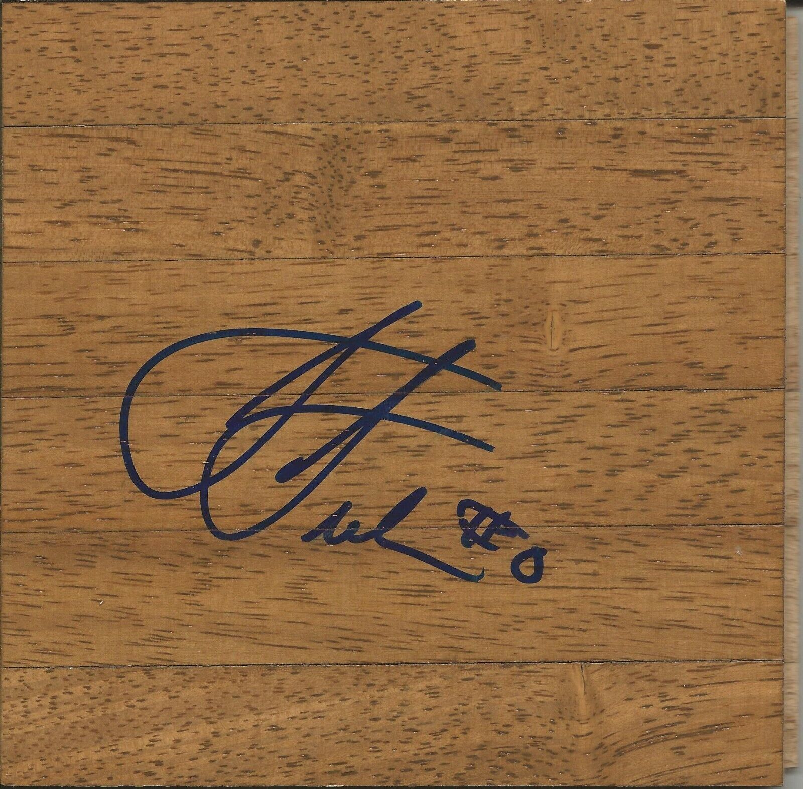 Jared Sullinger Signed 6x6 Floorboard Ohio State Celtics Raptors