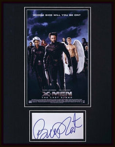 Brett Ratner Signed Framed 11x14 X-Men Last Stand Poster Display JSA  