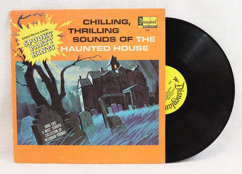 VINTAGE 1964 Disneyland Sounds of the Haunted House  LP Vinyl Record Album 1257