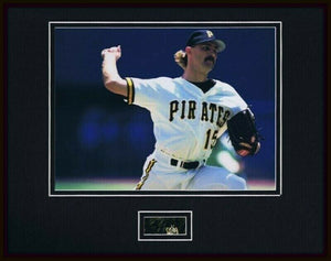 Doug Drabek Signed Framed 11x14 Photo Display Pittsburgh Pirates