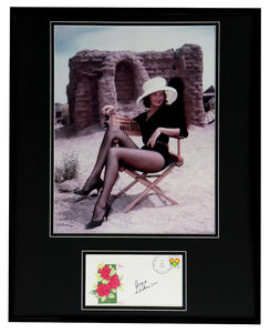 Angie Dickinson Signed Framed 16x20 Photo Display JSA