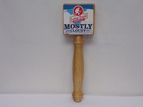 ORIGINAL Vintage Long Trail Mostly Cloudy Beer Keg Tap Handle 