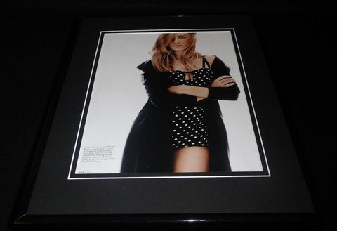 Brie Larson 2016 Dolce & Gabbana Framed 11x14 Photo Display Captain Marvel 