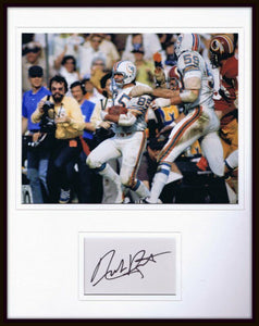 Nick Buoniconti Signed Framed 11x14 Photo Display Dolphins Notre Dame