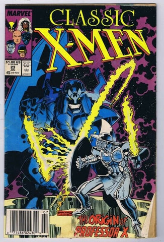 Classic X-Men #23 ORIGINAL Vintage 1988 Marvel Comics 