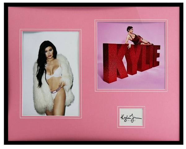 Kylie Jenner Signed Framed 16x20 Photo Display Keeping Up With the Kardashians