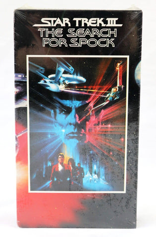 Star Trek III Search for Spock VINTAGE SEALED VHS Cassette