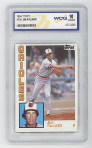 Jim Palmer 1984 Topps #402 WCG 10 Gem Mint Yankees