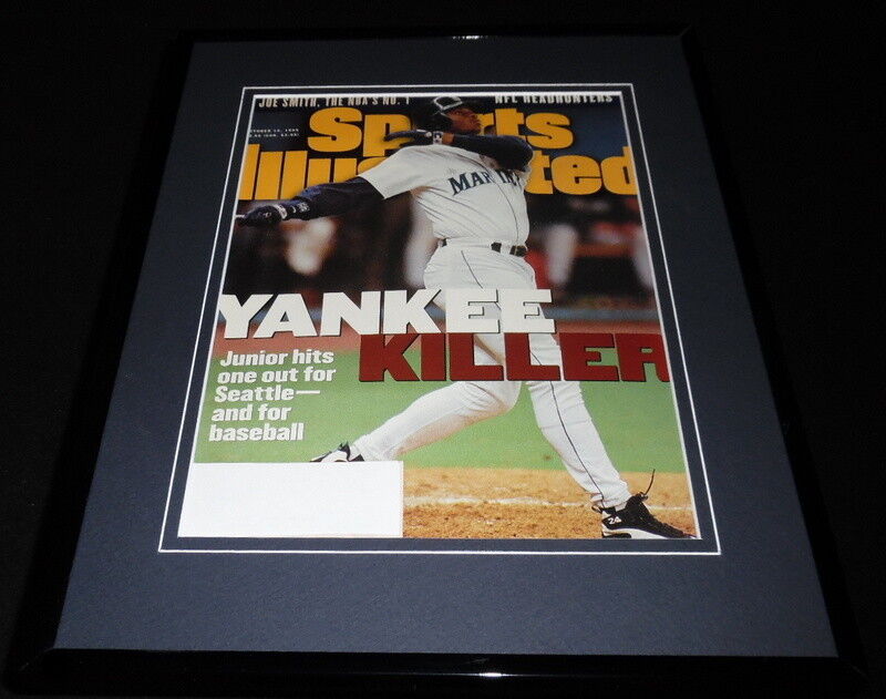 Ken Griffey Jr Framed 11x14 ORIGINAL 1995 Sports Illustrated Magazine Cover 