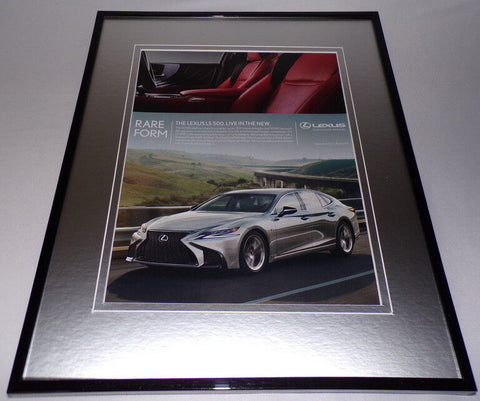 2018 Lexus LS 500 11x14 Framed ORIGINAL Advertisement 