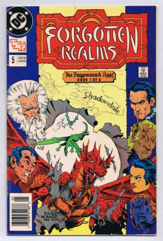 Forgotten Realms #5 ORIGINAL Vintage 1990 DC Comics 