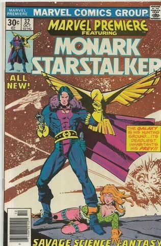 Marvel Premiere #32 ORIGINAL Vintage 1976 Marvel Comics Monark Starstalker