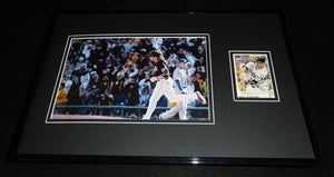 Neil Walker Signed Framed 11x17 Photo Display Pirates Mets