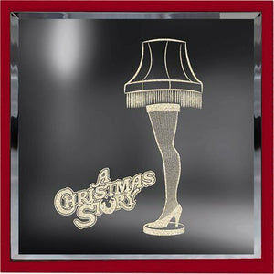 NEW SEALED 2021 A Christmas Story Leg Lamp 6x6 Lighted Sign