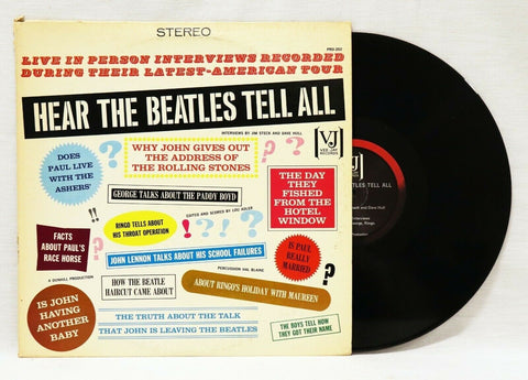 VINTAGE 1979 The Beatles Tell All LP Vinyl Record Album PRO-202