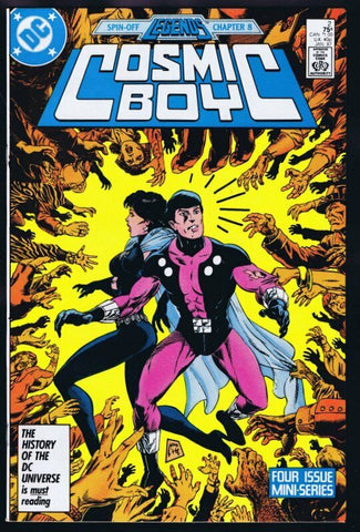 Cosmic Boy #2 ORIGINAL Vintage 1987 DC Comics 