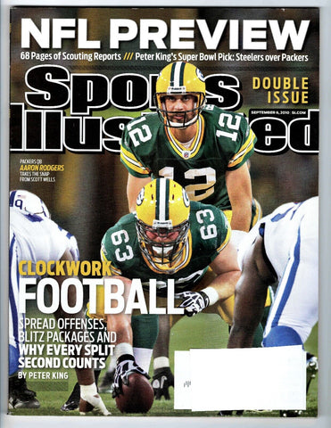 VINTAGE Sep 6 2010 Sports Illustrated Magazine Aaron Rodgers Packers