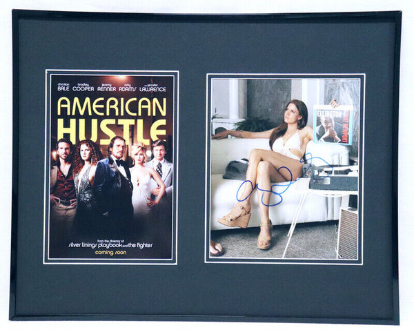 Amy Adams Signed Framed 16x20 Photo Display American Hustle