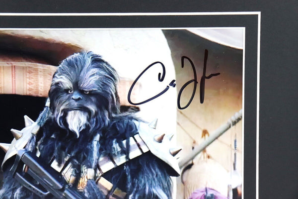 Cary Jones Signed Framed 11x14 Photo Display AW Star Wars Krrsantan