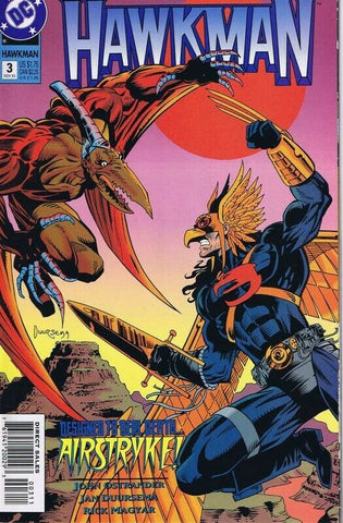 Hawkman #3 ORIGINAL Vintage 1993 DC Comics 