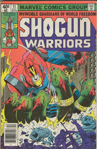 Shogun Warriors #11 ORIGINAL Vintage 1979 Marvel Comics 