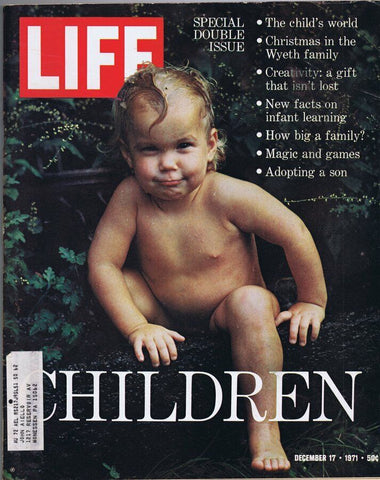 ORIGINAL Vintage Life Magazine December 17 1971 Children