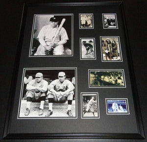 Babe Ruth 18x24 Framed New York Yankees Photo Collage Display