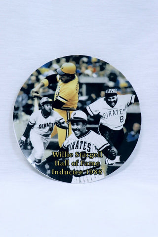 VINTAGE 2001 Willie Stargell HOF 88 Commemorative Plate Pirates SGA PNC Park