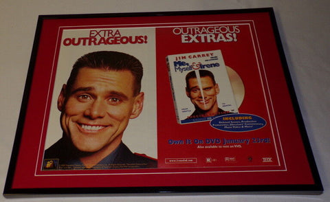 Me Myself & Irene 2001 Framed 11x14 ORIGINAL Advertisement Jim Carrey