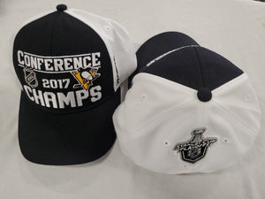 NWT Pittsburgh Penguins 2017 Conference Champs Adjustable Snapback Cap Hat