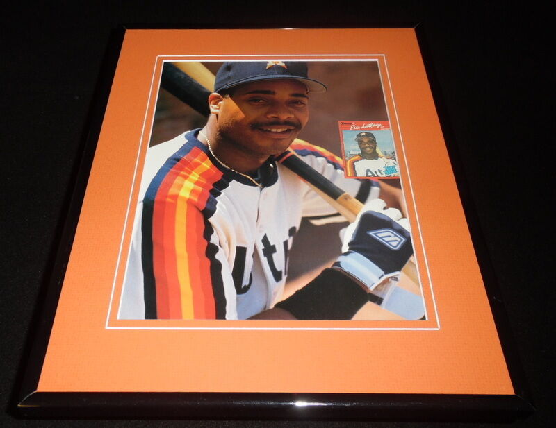 Eric Anthony 1990 Houston Astros Framed 11x14 Photo Display 