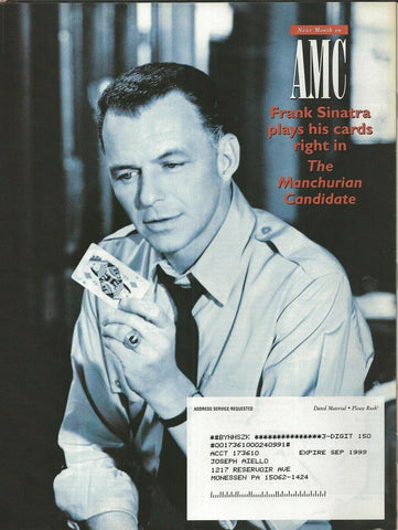 ORIGINAL Vintage Nov 1998 AMC Magazine Lee Marvin Frank Sinatra