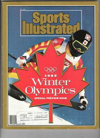 1988 Winter Olympics Sports Illustrated Magazine