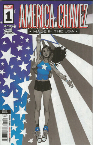 America Chavez Made in the USA #1 2nd Print 2021 Marvel Comics 1st Santanas