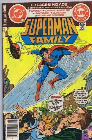 Superman Family #196 ORIGINAL Vintage 1979 DC Comics 