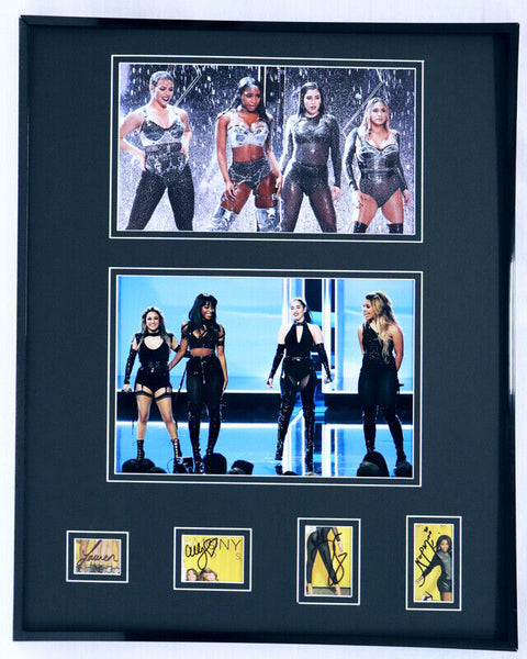 Fifth Harmony Group Signed Framed 16x20 Photo Display Ally Lauren Dinah Normandi