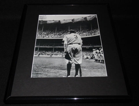 Babe Ruth at Yankee Stadium Framed 11x14 Photo Display Yankees