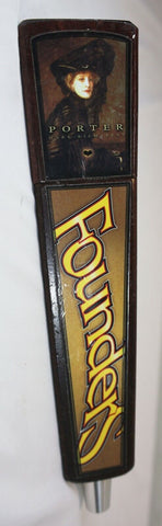 ORIGINAL Vintage Founders Porter Beer Tap Handle