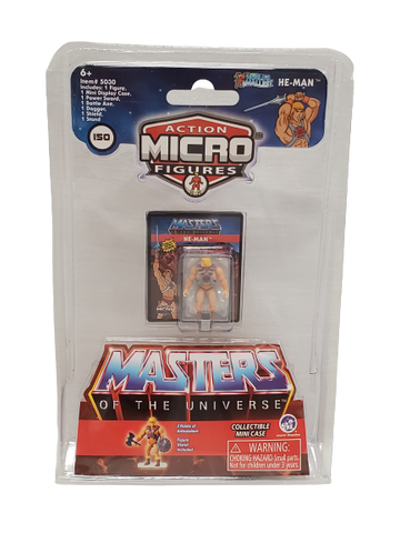 NEW SEALED Super Impulse World's Smallest MOTU He Man Action Figure