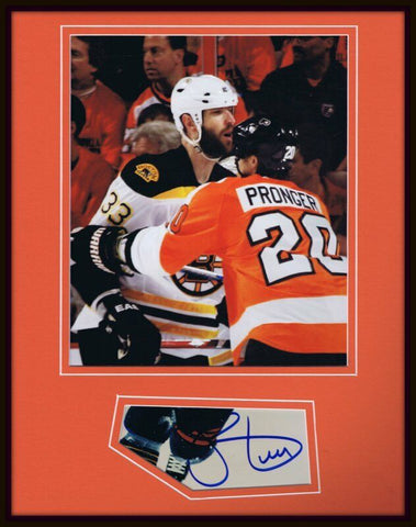 Chris Pronger Signed Framed Photo 11x14 Flyers