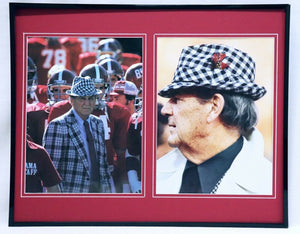 Coach Paul Bear Bryant Framed 16x20 Photo Set Alabama Crimson Tide