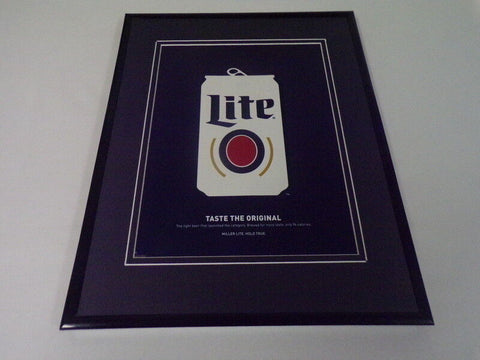 2017 Miller Lite Beer 11x14 Framed ORIGINAL Advertisement