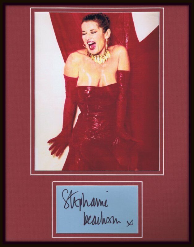 Stephanie Beacham Signed Framed 11x14 Photo Display Dynasty