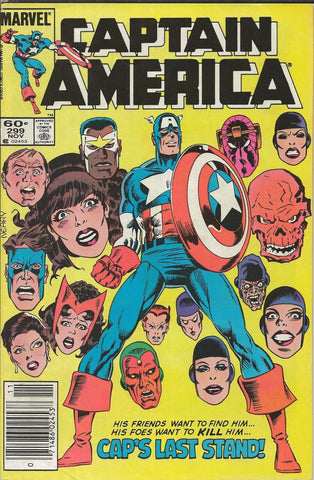 Captain America #299 ORIGINAL Vintage 1984 Marvel Comics 