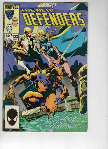 Defenders #133 Vintage 1984 Marvel Comics