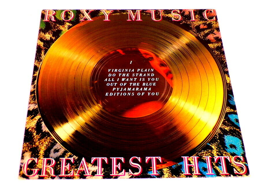 1977 Roxy Music Greatest Hits LP Vinyl Record Album 